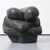 Large Larry Mohr Abstract Marble Sculpture, 20H - Sold for $2,304 on 11-15-2025 (Lot 62).jpg